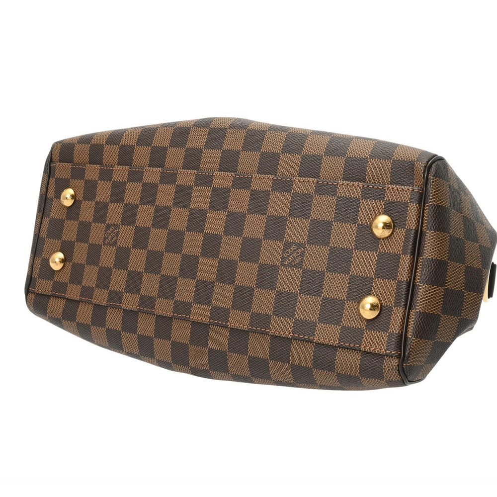 LOUIS VUITTON Damier Trevi Brown Boys Canvas Handbag - Picture 6 of 10